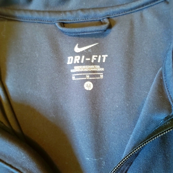 Nike Women's Black Dri-FIT Full-Zip Jacket - Picture 4 of 4